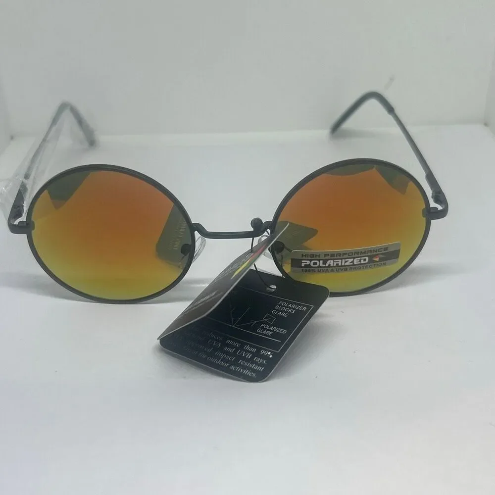 Mirrored Polarized Sunglasses UV400 Protection Unisex